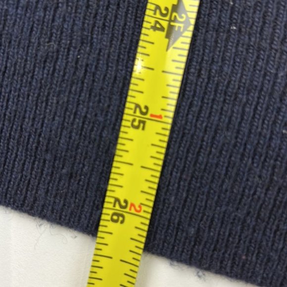 J. Crew Navy Cardigan with Cashmere - Picture 9 of 12